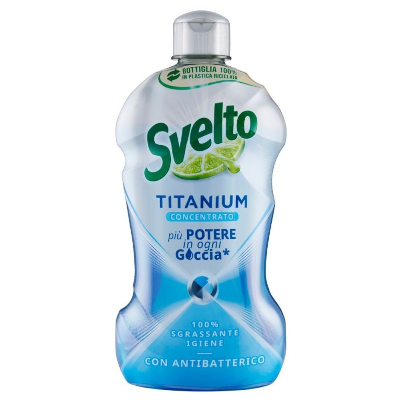 Svelto, Titanium concentrato con antibatterico, 450 ml