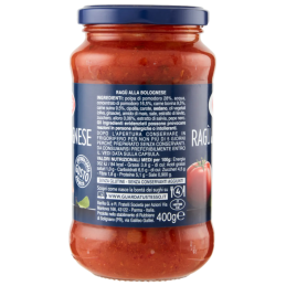 Barilla, Bolognese sauce, 400 g - Buy online - SAEItalianFood.com