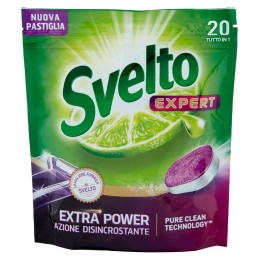 Svelto, Expert Extra Power Azione disincrostante 20 pastiglie, 350 g