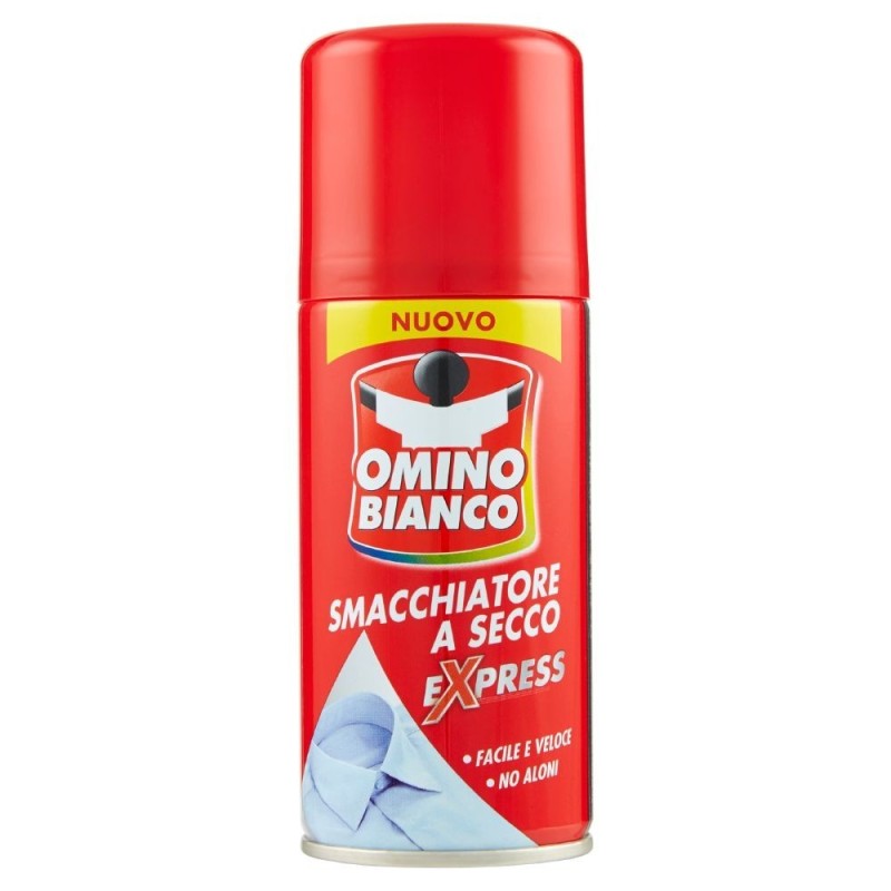 Omino Bianco, Smacchiatore a Secco Express, 125 ml