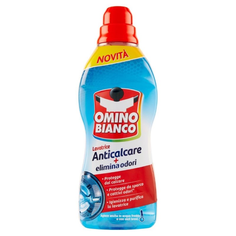 Omino Bianco, Lavatrice Anticalcare + elimina odori, 750 ml