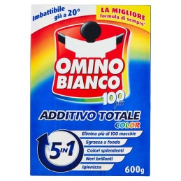 Omino Bianco, 100 più Additivo Totale Color, 600 g