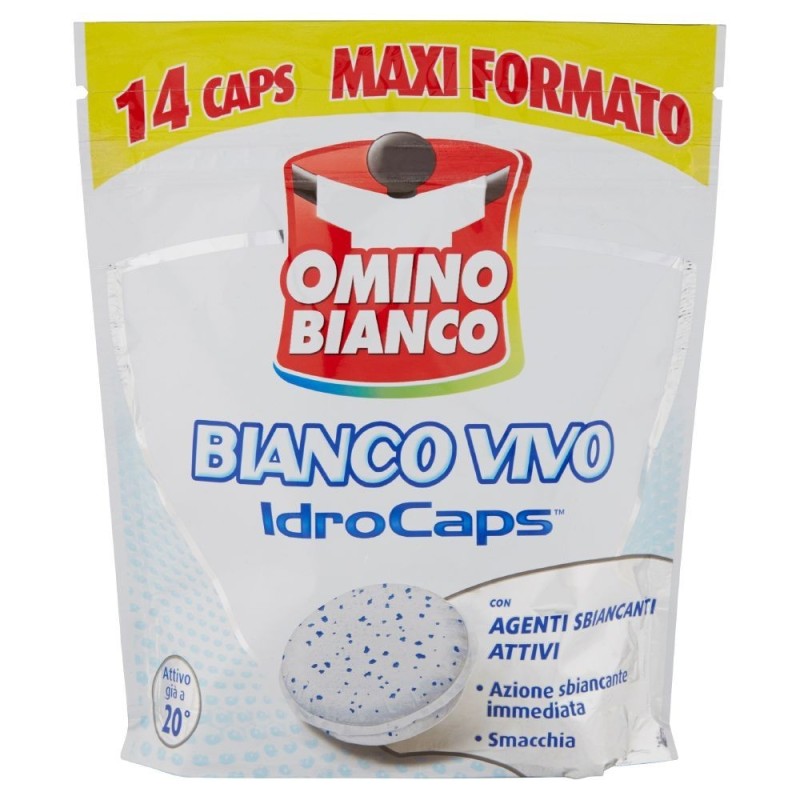 Omino Bianco, Bianco Vivo IdroCaps 14 caps, 280 g