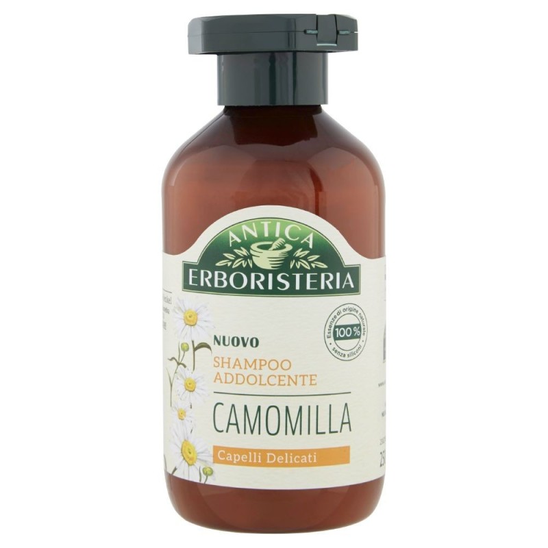 Antica Erboristeria, shampoo addolcente camomilla capelli delicati, 250 ml