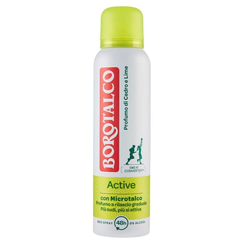 Talcum powder, Active