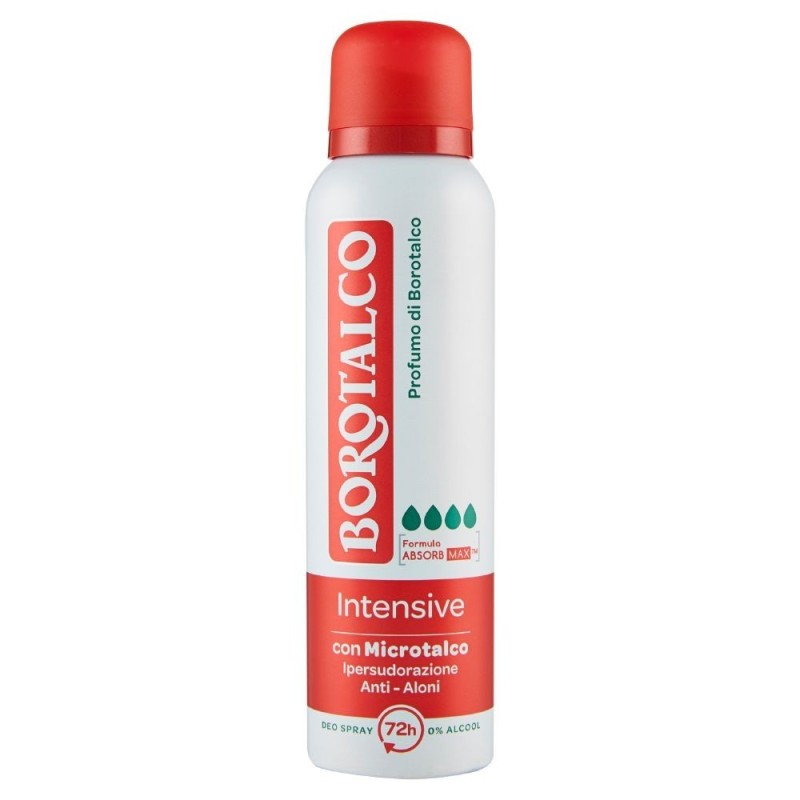 Borotalco, Intensive deodorante spray, 150 ml