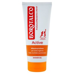 Talcum powder, shower gel Active