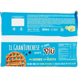 Colussi, Il GranTurchese Più con harina integral y chispas de chocolate, 600 g