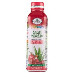 L'Angelica Vitermine, Aloe Vera 30% schwarze Karotte & Granatapfel, 500 ml