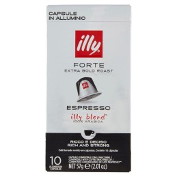 Illy, Forte Espresso, 10 cápsulas, 57 g