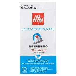 Illy, entkoffeinierter Espresso, 10 Nespresso-kompatible Kapseln, 57 g