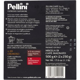 Pellini, Espresso Superiore n°20 Crémeux, 2x250 g