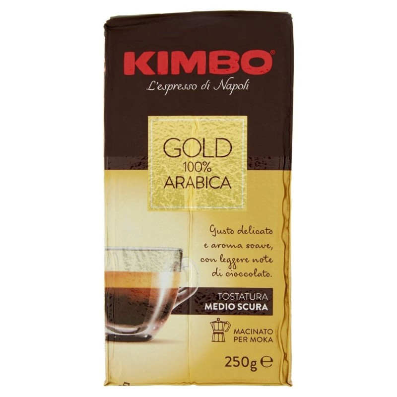 Kimbo, Gold 100% arabica, 250 g