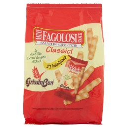 GrissinBon, Mini Fagolosi Snack sabor clásico, 11x15 g