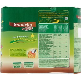 Buitoni, Sansepolcro Factory Granfetta con harina integral, 60 bizcochos, 450 g