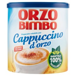 Orzo Bimbo, Cappuccino d'Orzo preparato solubile, 150 g