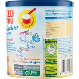 Gerste Bimbo, Gerste Cappuccino löslich zubereitet, 150 g