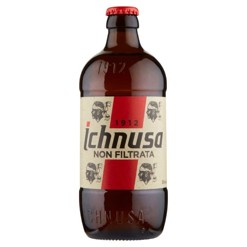 Ichnusa, cerveza sin filtrar, 50 cl