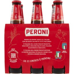 Peroni, bière, 6x33 cl