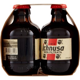 Ichnusa, birra non filtrata, 4x20 cl