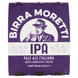 Moretti, Ipa birra, 3x33 cl