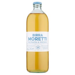 Bière Moretti, filtrée à froid, 55 cl