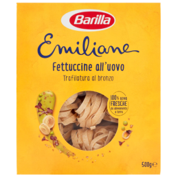 Barilla Emiliane Fettuccine all'uovo 500g - acquistalo su SAEITALIANFOOD.COM