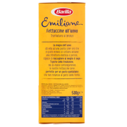 Barilla Emilian Egg Fettuccine 500G - Cómpralo en saeitalianfood.com