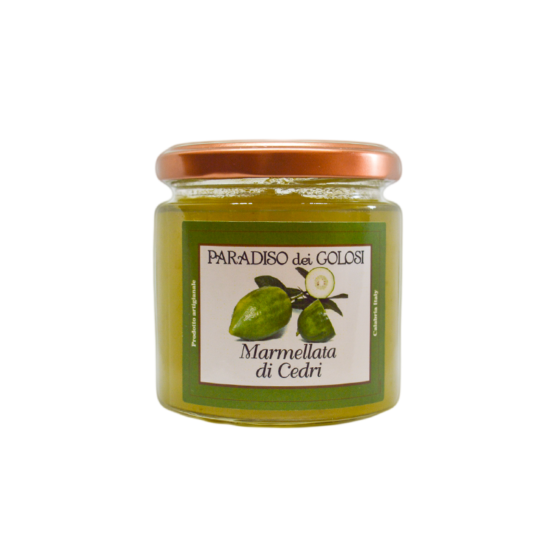 Paradiso dei Golosi, Confiture de cèdre