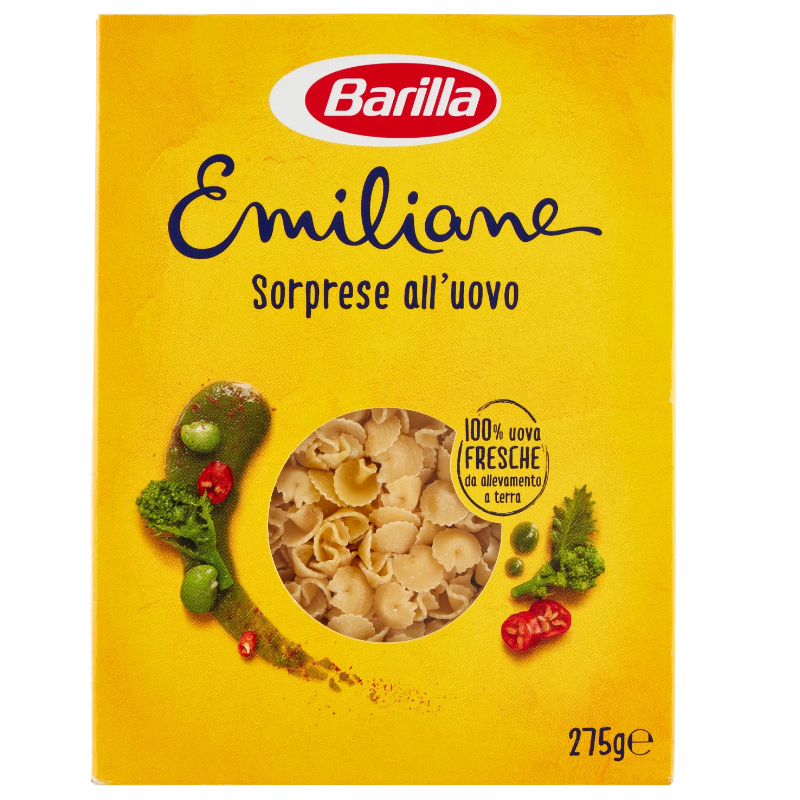 Barilla Emilian egg pasta egg surprises 275g - Buy it on SaeItalianfood.com