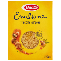 Barilla Emiliane Pasta all'uovo Treccine all'uovo 275g - acquistalo su SAEITALIANFOOD.COM