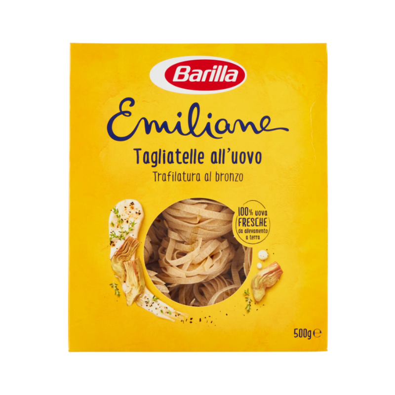 Barilla Emilian egg pasta egg tagliatelle 500g - Buy it on SaeItalianfood.com