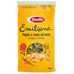 Barilla Emilian egg pasta straw and egg hay 250g - Buy it on SaeItalianfood.com