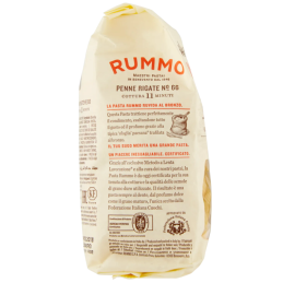 Rummo Penne Rigate N ° 66 500 G - Achetez-le sur saealianfood.com