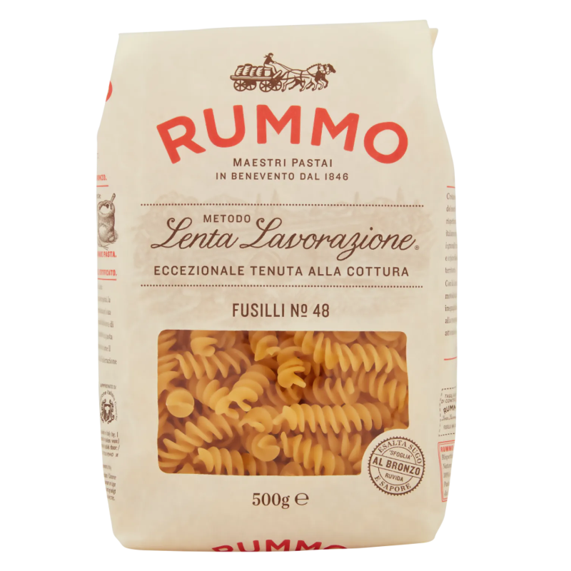 Rummo Fusilli n ° 48 500 g - Kaufen Sie es auf saeistianfood.com