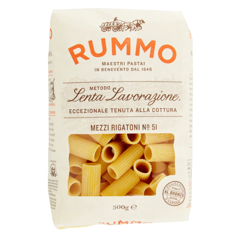 Rumo Rigatoni Vehicles N ° 51 500 G - Cómpralo en saeitalianfood.com