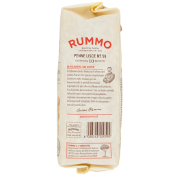 Rummo Penne Smooth N ° 59 500 G - Cómpralo en SaeitalianFood.com