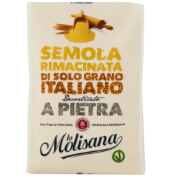 La sémola de trigo durminante de Molisana se decorticó con Pietra 1000 G - Cómpralo en SaeitalianFood.com