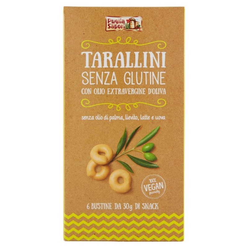 Puglia Sapori, tarallini senza glutine