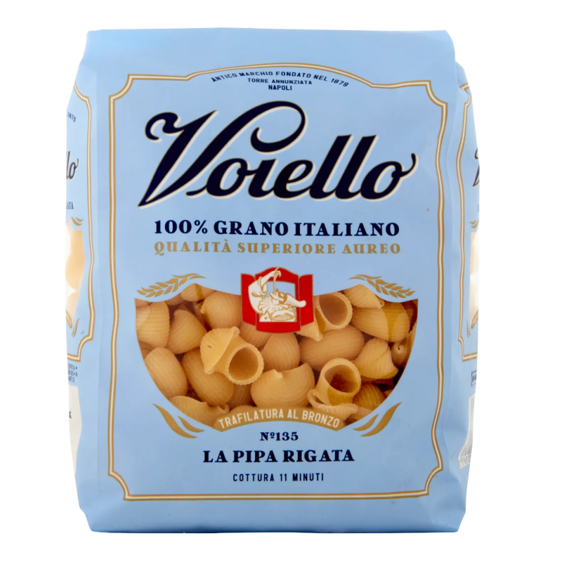 Voiello la Pipa Rigata 500g - acquistalo su SAEITALIANFOOD.COM