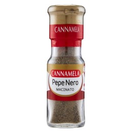 Cannamela, gemahlener schwarzer Pfeffer, 28 g