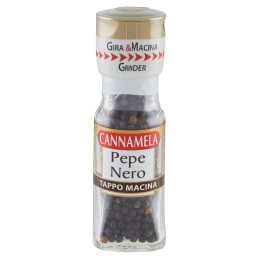 Cannamela, tapa de molinillo de pimienta negra, 28 g