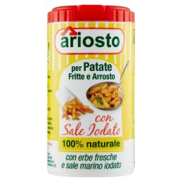 Ariosto, seasoning for fried and roasted potatoes with iodized salt, 100 g