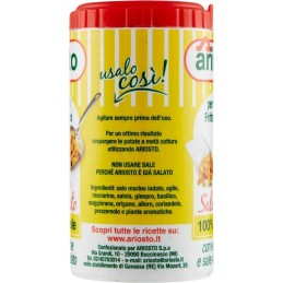 Ariosto, condimento para patatas fritas y asadas con sal yodada, 100 g