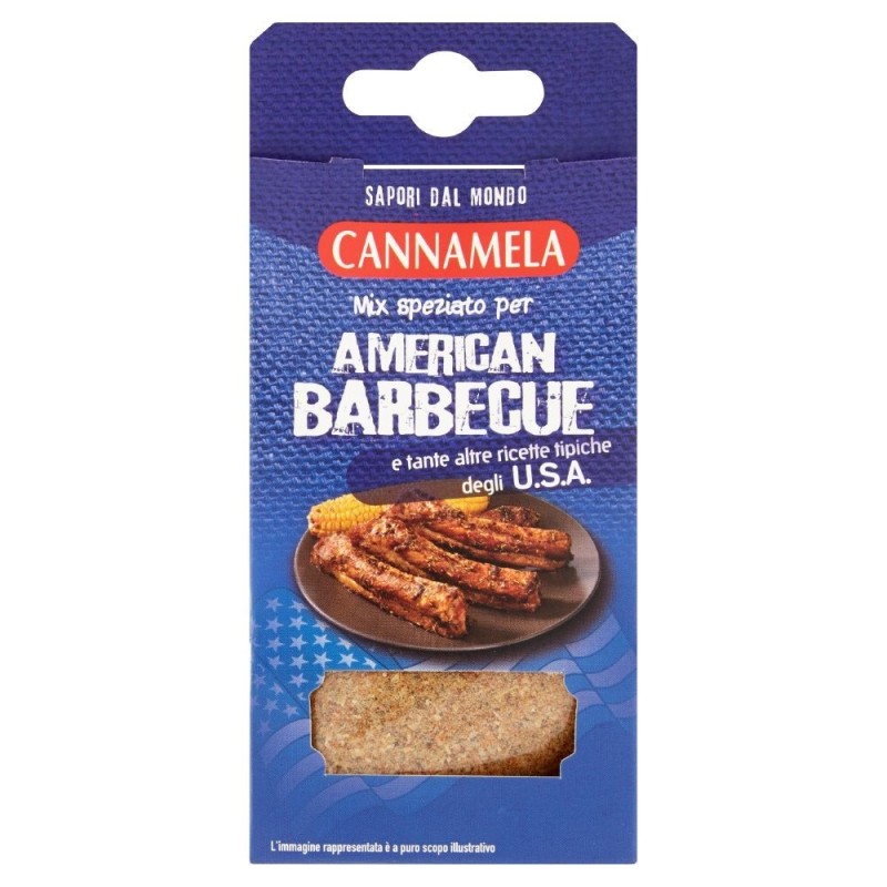 Cannamela, spicy mix for American Barbecue, 30 g