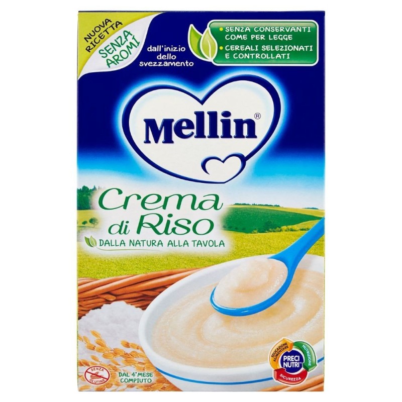 Mellin, crema di riso, 200 g