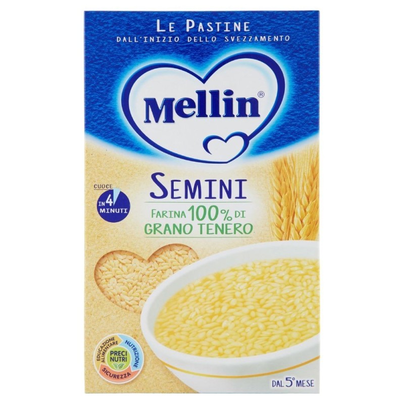 Mellin, Le Pastine Semini, 320 g - Buy online 