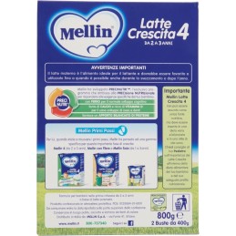 Mellin, 4 Leche de crecimiento en polvo, 800 g