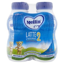 Mellin, Latte 2, 4x500 ml