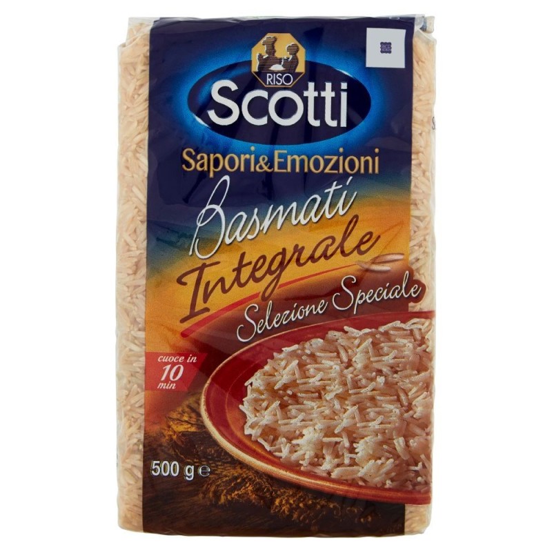 Riso Scotti, riso Basmati integrale, 500 g